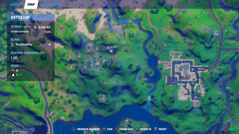 fortnite predator apartment location map