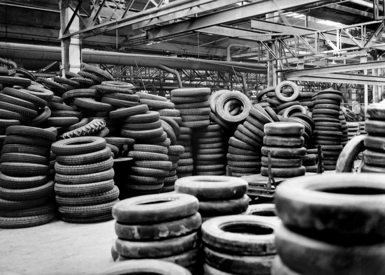 #44. Rubber factory operatives
