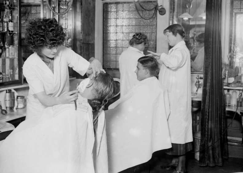 #35. Barbers, hairdressers, and manicurists