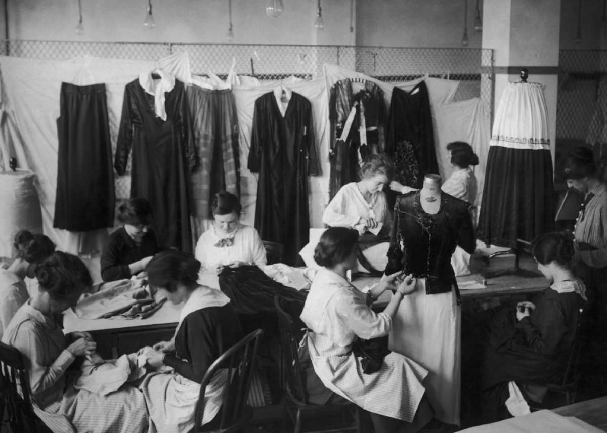 #11. Dressmakers and seamstresses (not in factory)