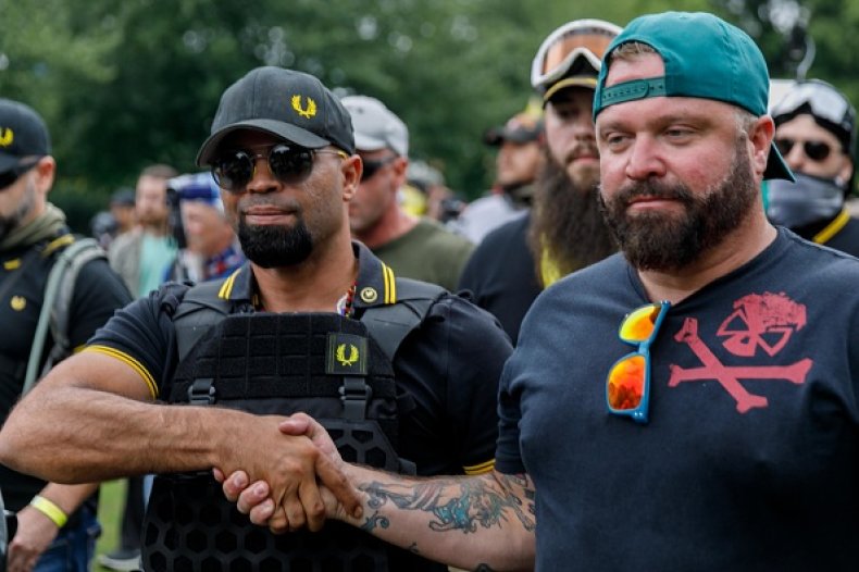 US-PROTEST-FAR RIGHT Leader of the Proud Boys