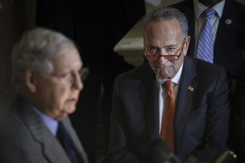 Chuck Schumer Mitch McConnell Senate Republicans Democrats