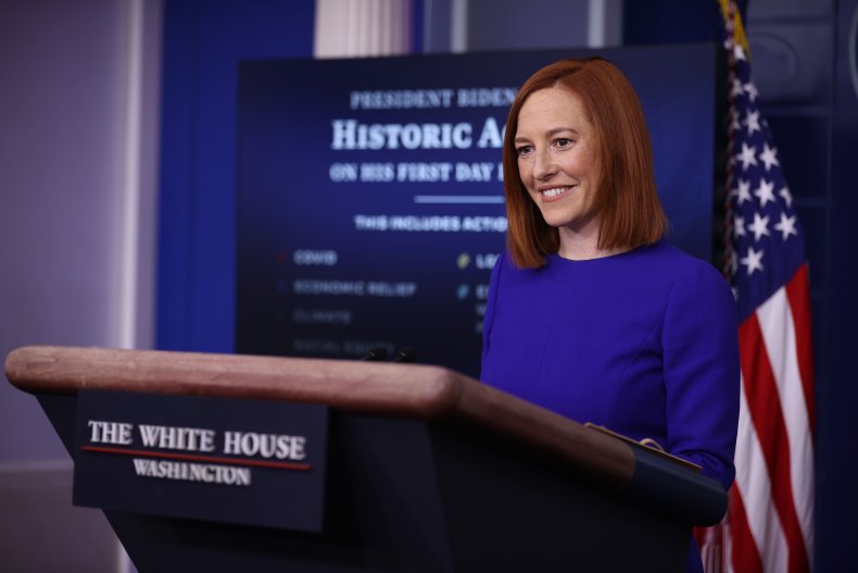 jen psaki first press conference truth transparency