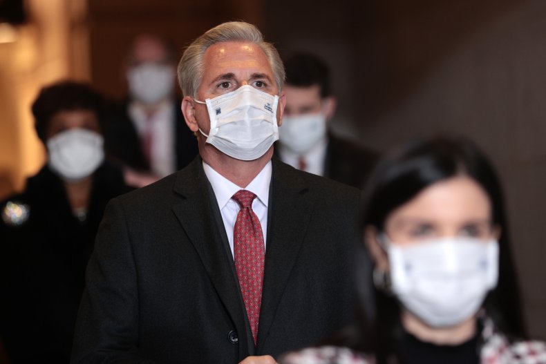 kevin mccarthy at the inauguration