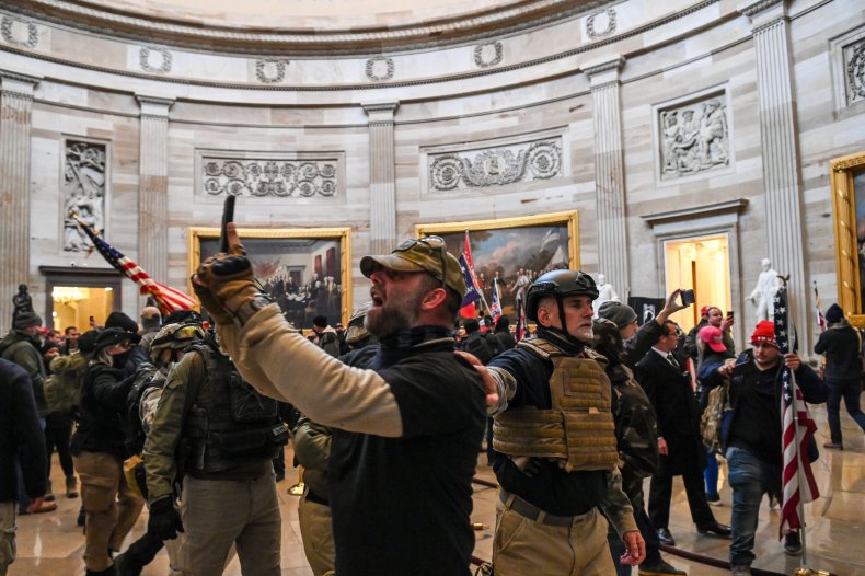 William McCall Calhoun Pelosi door threats Capitol