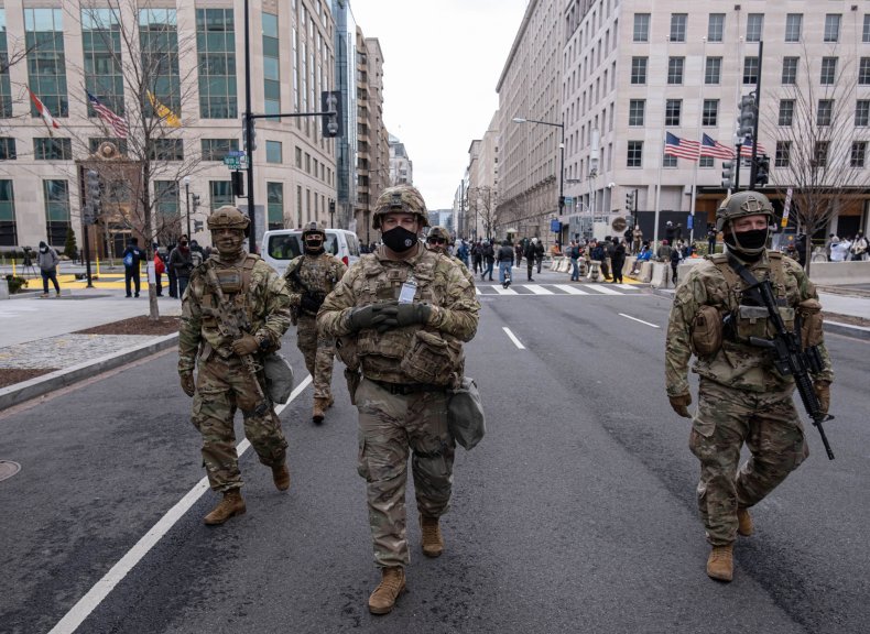 national guardsmen in washington dc