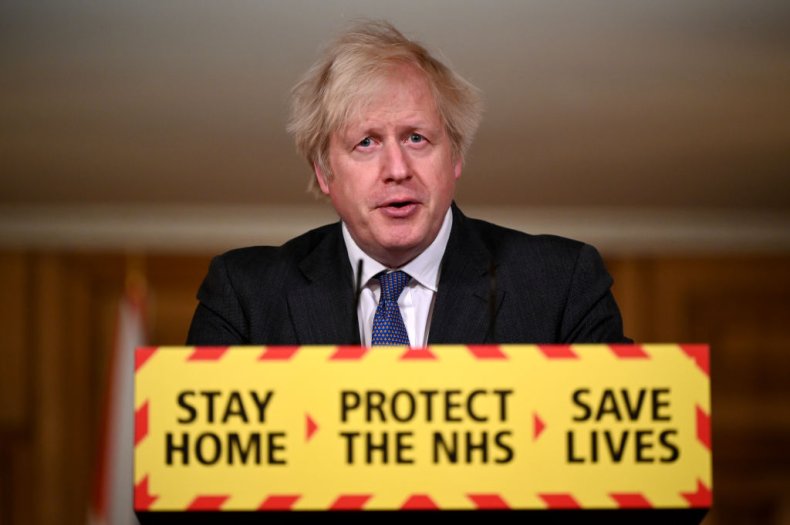 Boris Johnson press conference