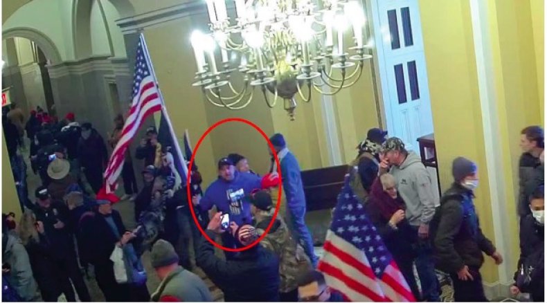 Dominick madden arrest capitol riot