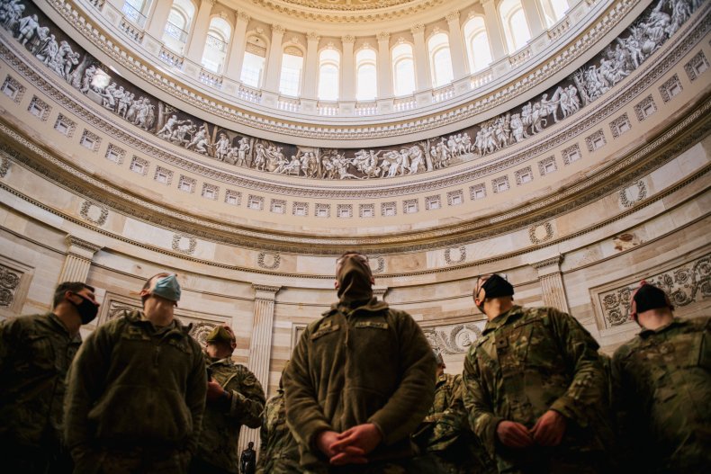 National Guard in the U.S. Capitol