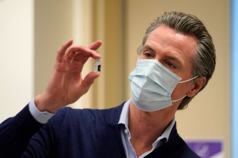 California Gov. Gavin Newsom
