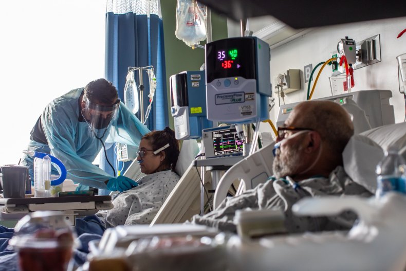 LA ICU hospital California January 2021