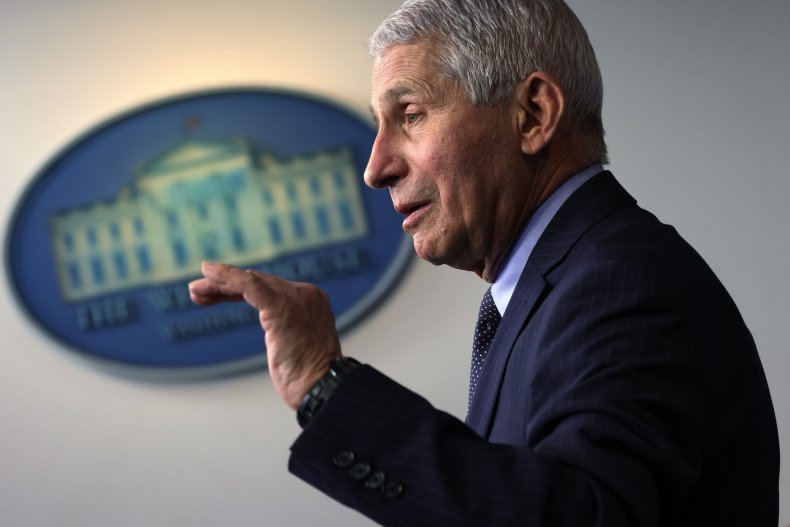 Anthony Fauci White House press briefing 1/21/2021
