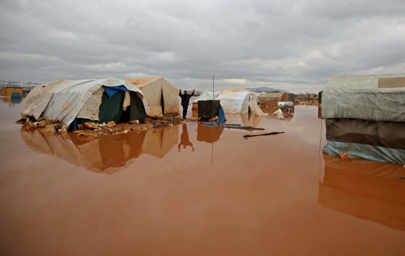 SYRIA CONFLICT FLOOD