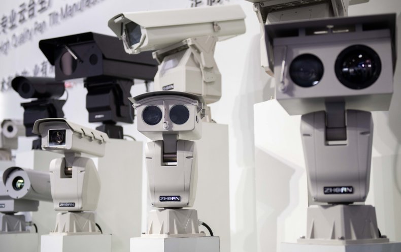 China AI security cameras
