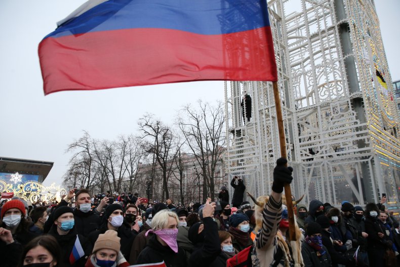 Alexei Navalny protests