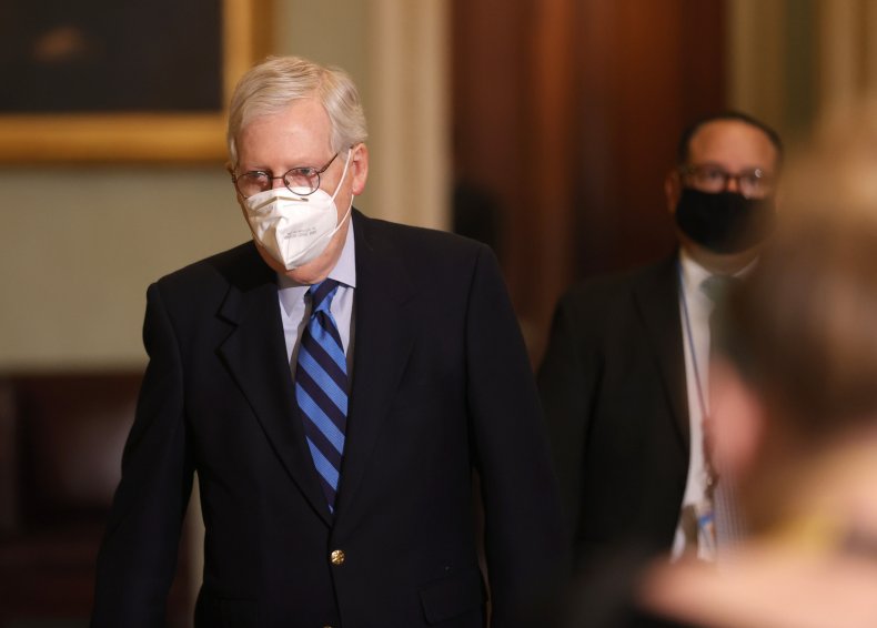 donald trump joe biden mitch mcconnell vaccine