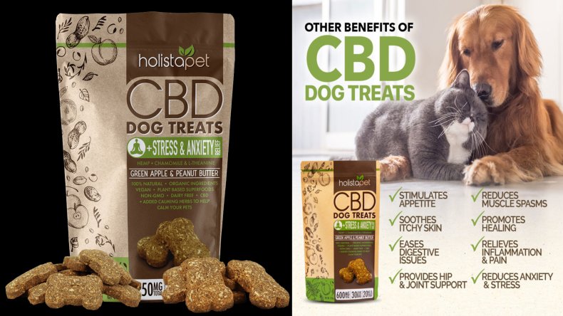 Holista Dog Treats +Stress & Anxiety Relief