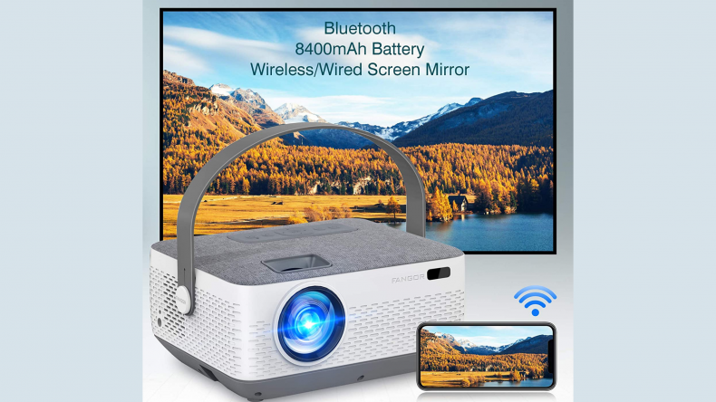 FANGOR 1080P Supported Movie Projector