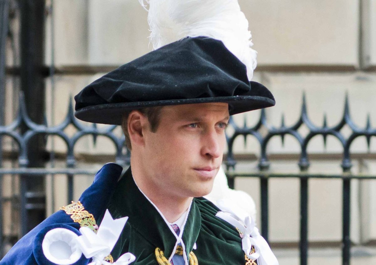 Prince William Attends Thistle Service in Scotland