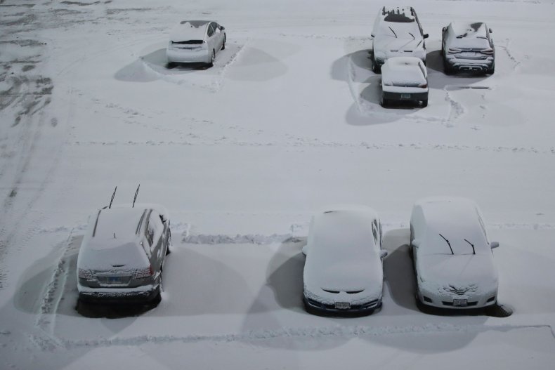 Snow Chicago Illinois
