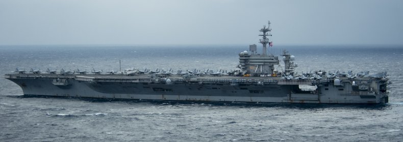 USS Theodore Roosevelt Enters South China Sea