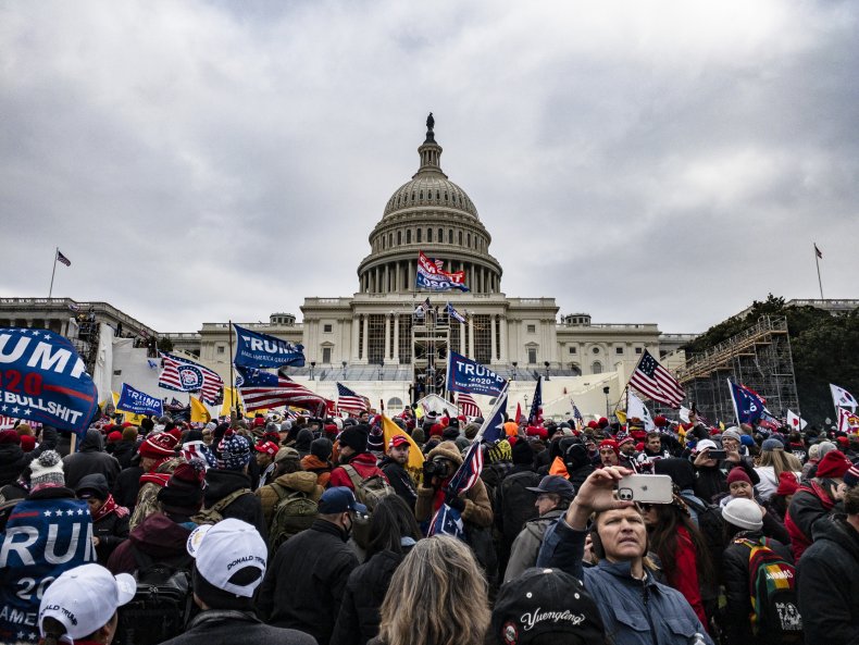 U.S. capitol riot on January 6, 2021