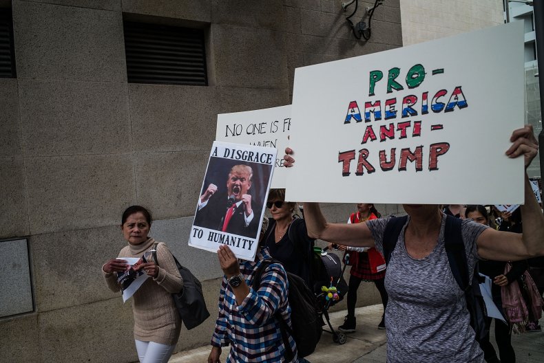 china trump biden administration protest