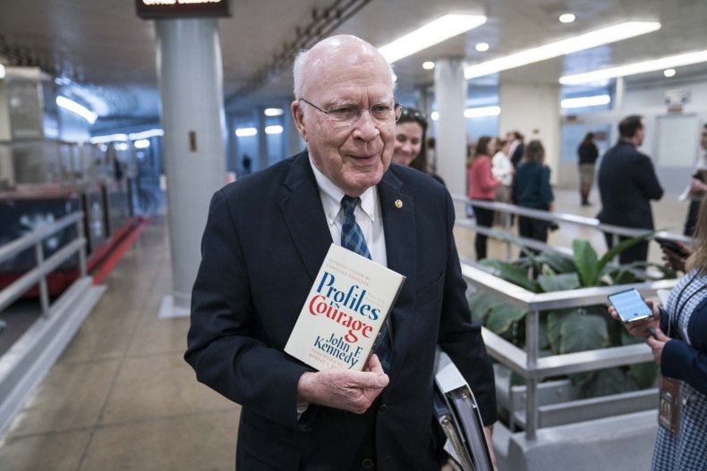 Patrick Leahy hospitalized Trump impeachment