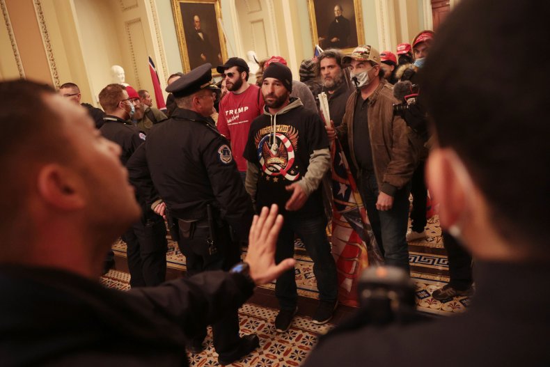 James Bonet joint Capitol riots arrested co-workers