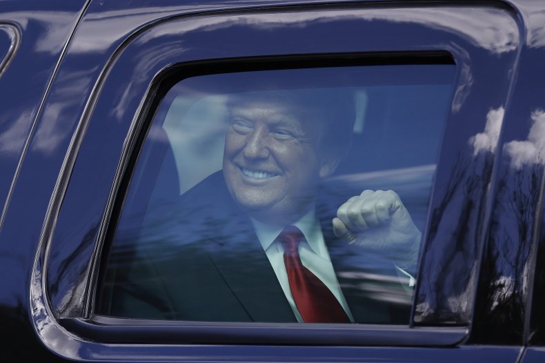 Trump En Route to Mar-a-Lago