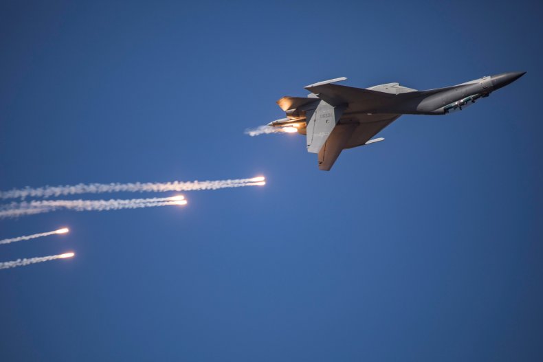 Chinese Stealth Fighter Pictured In Aerial Drills