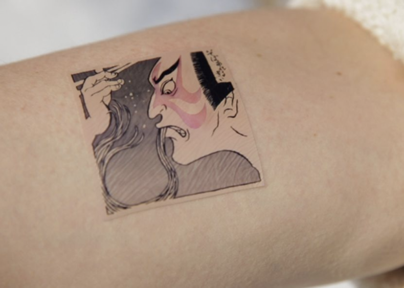 A temporary tattoo can detect a buckwheat allergy
