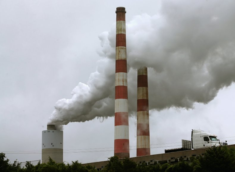 Coal-power station in Newburg, Maryland