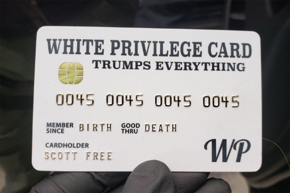 California man with ‘White Privilege’ credit card accused of planning to bomb Democrats