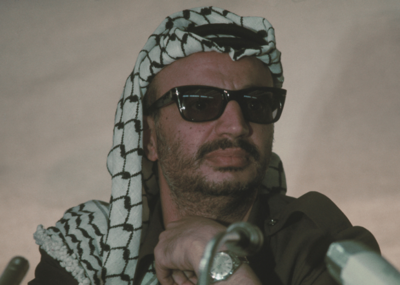 #98. Yasser Arafat’s “Gun and Olive Branch”