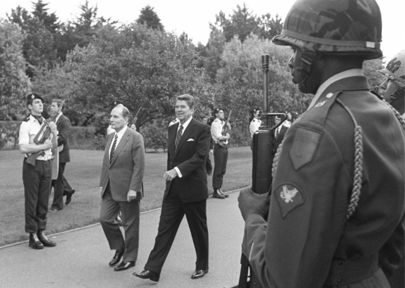 #77. Ronald Reagan’s “Address at the U.S. Ranger Monument on the 40th Anniversary of D-Day”