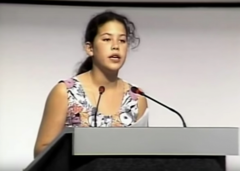 #24. Severn Cullis-Suzuki’s “Speech to the UN Summit in Rio”