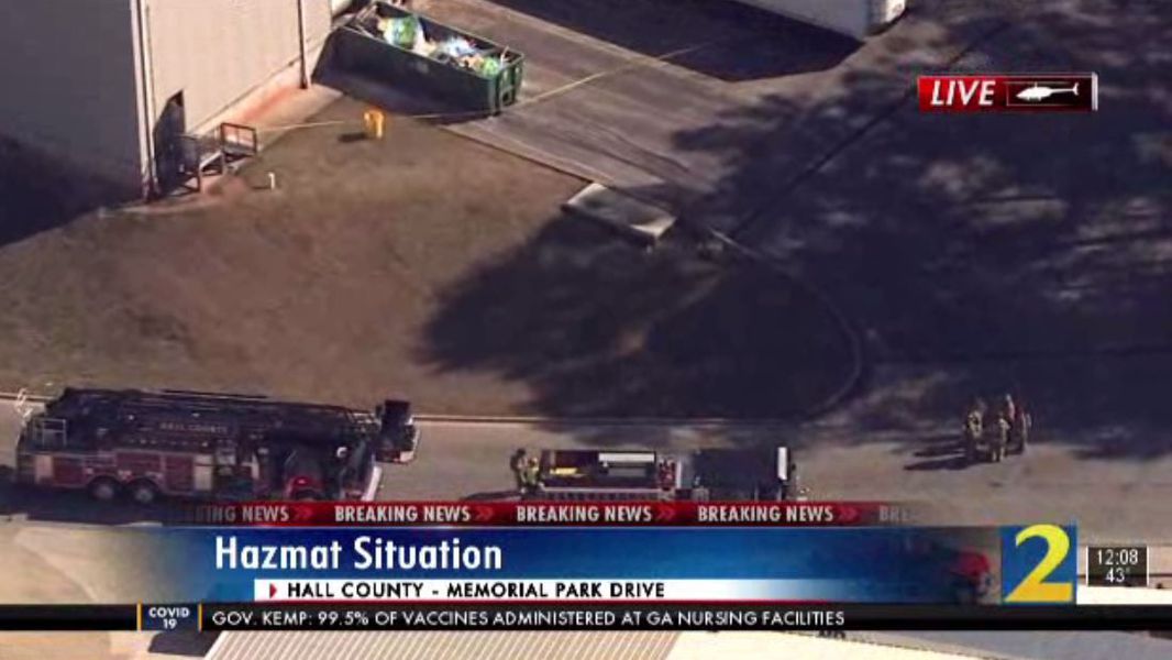 Nitrogen leak at georgia food processing plant kills 5, injures others