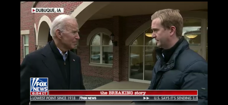 Fox News Peter Doocy Interview Biden
