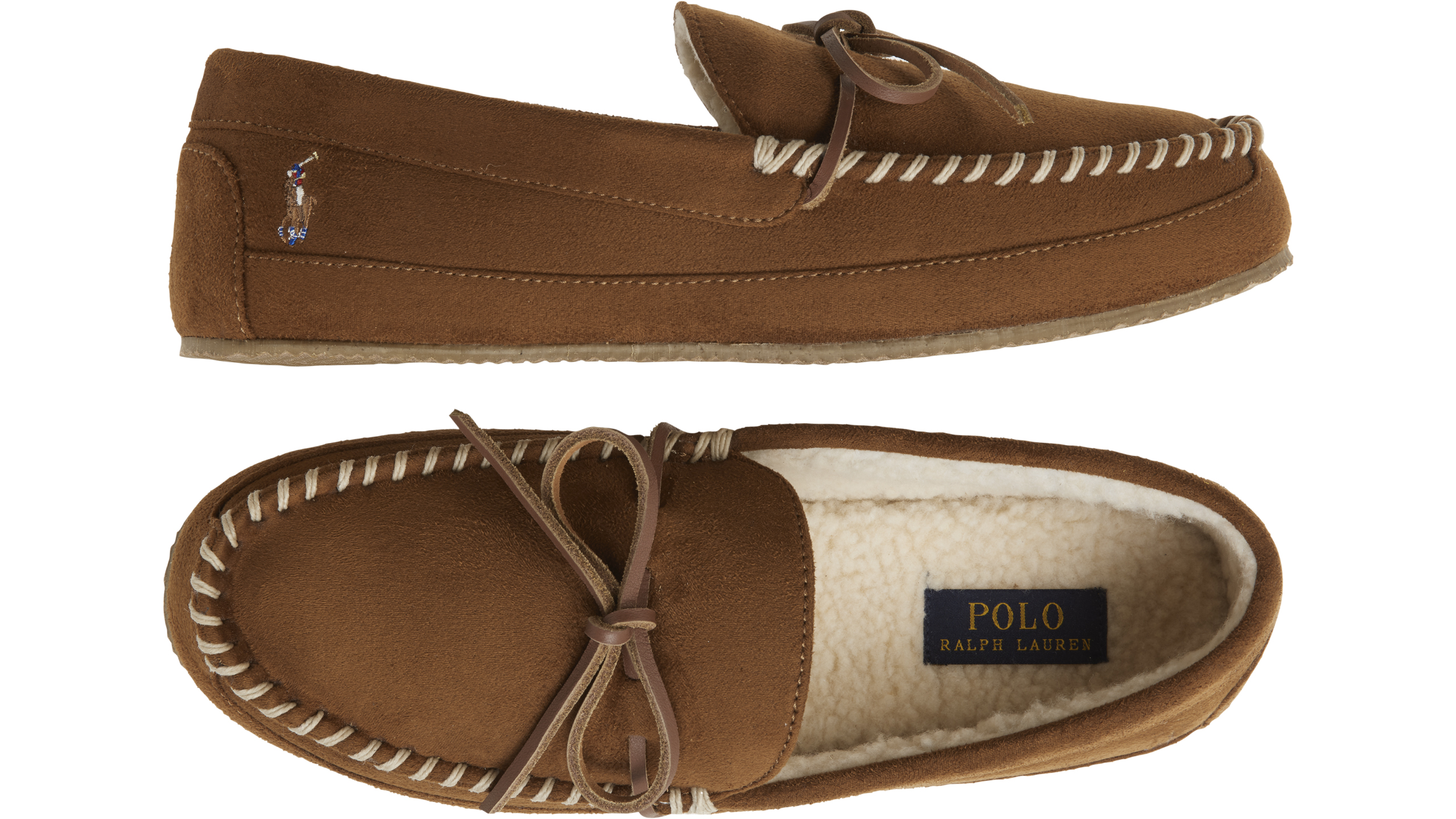 Polo ralph lauren best sale markel tan moccasin slippers