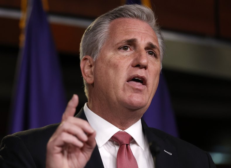 kevin mccarthy at weekly press conference