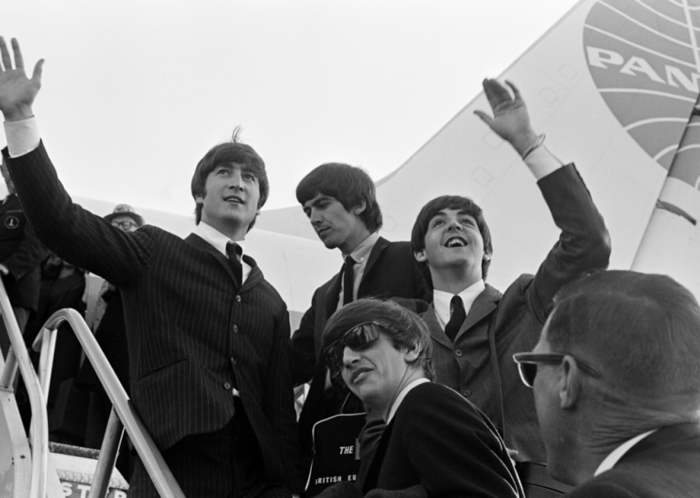 Beatlemania sweeps the U.S.