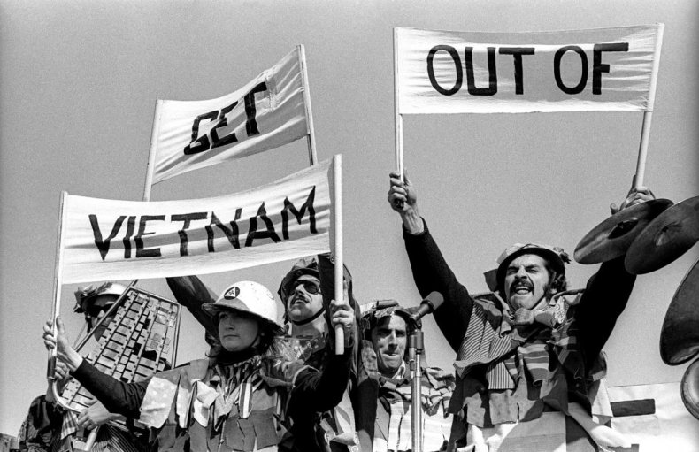 Anti-Vietnam protests at home