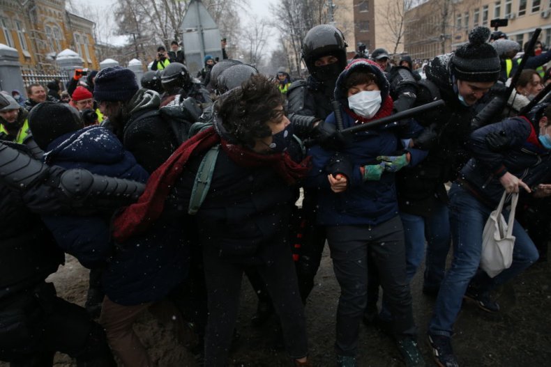 Russia protests