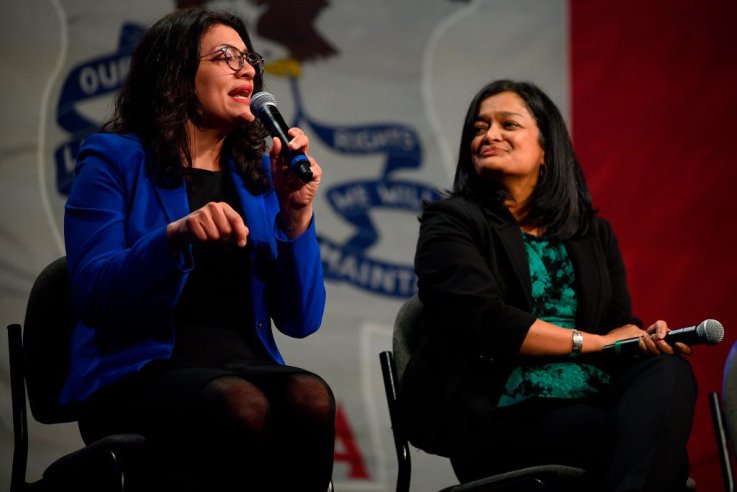 Reps. Tlaib and Jayapal