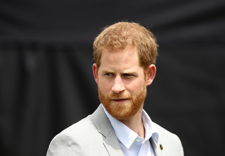 Prince Harry at Invictus Games in Sydney