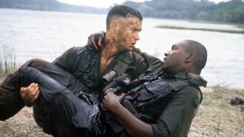 Tom Hanks and Mykelti Williamson