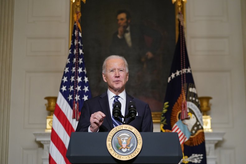 Biden speaking