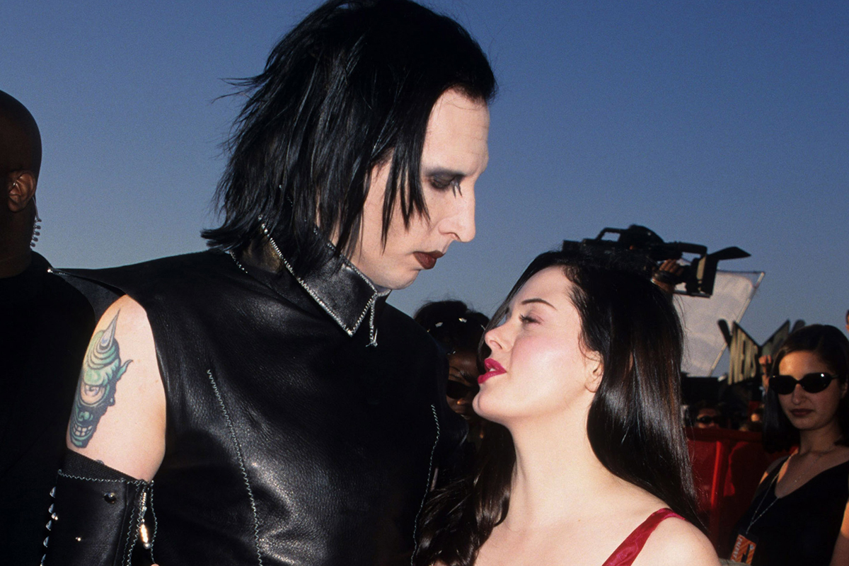 What Rose McGowan Has Said About Dating Marilyn Manson pic