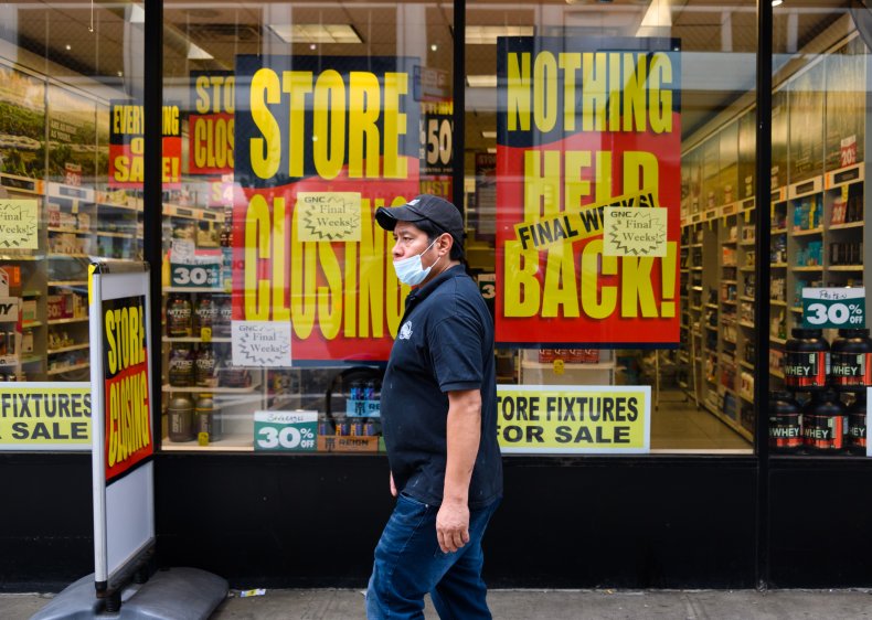 storefront closing New York City coronavirus 2020